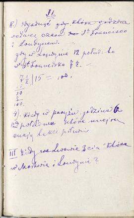 Notes nr 1 z okresu 29.06.1873 r.-24.09.1874 r.  Notatki odręczne Erazma Majewskiego dot. oblicza...