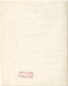 Rękopis szesnastu wykładów Józefa Żurowskiego pt. "Początki kultury ludzkiej" z roku ak...