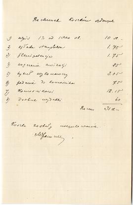 List od Marjana Janowskiego do Erazma Majewskiego (rękopis)  strona 2