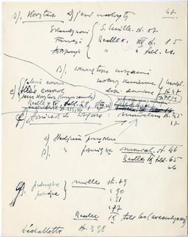 Rękopis sześćdziesięciu ośmiu wykładów Józefa Żurowskiego pt. "Sztuka Podyluwialna" z r...