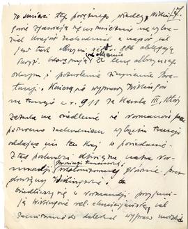 Rękopis trzech wykładów Józefa Żurowskiego pt. "Okres Wikingów w Skandynawji" z roku ak...