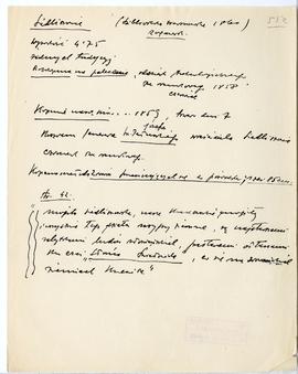 Rękopis dwudziestu ośmiu wykładów Józefa Żurowskiego pt. "Zagadnienie Kopca Krakusa na tle z...