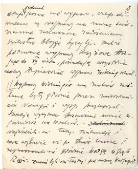 Rękopis trzech wykładów Józefa Żurowskiego pt. "Okres Wikingów w Skandynawji" z roku ak...