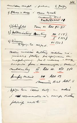 Maszynopis i rękopis trzynastu wykładów Józefa Żurowskiego na temat kultury megalitycznej  strona...