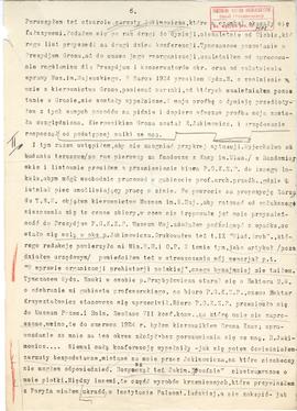 Maszynopis kopii listu Włodzimierza Antoniewicza do Józefa Kostrzewskiego z dnia 8.12.1927 r. w s...