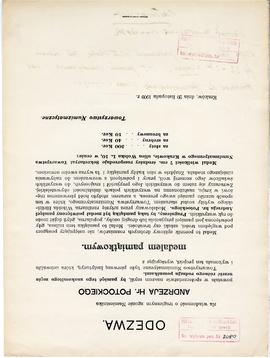 Odręczne notatki Józefa Żurowskiego na temat analogii do zabytków z Jakuszowic Małych  sporządzon...
