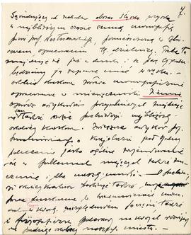 Rękopis dziewięciu wykładów Józefa Żurowskiego pt. "Osadnictwo przedhistoryczne w dorzeczu G...