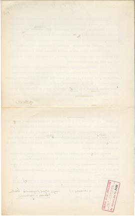 Maszynopis i rękopis trzynastu wykładów Józefa Żurowskiego na temat kultury megalitycznej  strona...