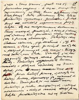 Rękopis wykładów Józefa Żurowskiego z zakresu archeologii przedhistorycznej  strona 15: "[…]...