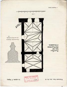 Odręczne notatki Józefa Żurowskiego na temat analogii do zabytków z Jakuszowic Małych  sporządzon...