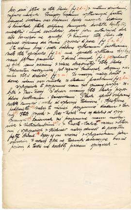 Rękopis pracy doktorskiej Józefa Żurowskiego pt. Wykopalisko z Jakuszowic Małych na tle pokrewnyc...