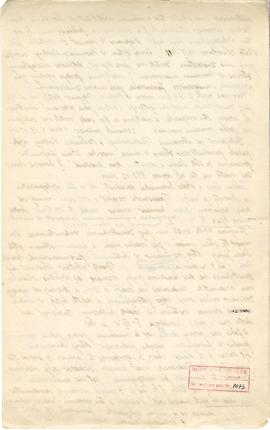 Rękopis pracy doktorskiej Józefa Żurowskiego pt. Wykopalisko z Jakuszowic Małych na tle pokrewnyc...