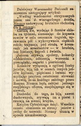 Notatnik nr 81 z odręcznymi notatkami Erazma Majewskiego z okresu od 12.02.1915 r. do 03.05.1915 ...