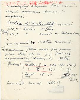 Rękopis sześćdziesięciu ośmiu wykładów Józefa Żurowskiego pt. "Sztuka Podyluwialna" z r...