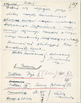 Rękopis sześćdziesięciu ośmiu wykładów Józefa Żurowskiego pt. "Sztuka Podyluwialna" z r...