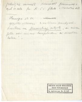 Zespół odręcznych notatek Józefa Żurowskiego (w tym opisy zabytków i zapiski bibliograficzne) wra...