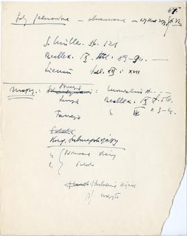 Rękopis sześćdziesięciu ośmiu wykładów Józefa Żurowskiego pt. "Sztuka Podyluwialna" z r...