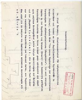 Rękopis dziewięciu wykładów Józefa Żurowskiego pt. "Osadnictwo przedhistoryczne w dorzeczu G...