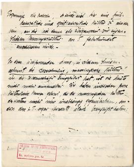 Brulion Józefa Żurowskiego zawierający zbiór luźnych kartek z notatkami w języku polskim i niemie...