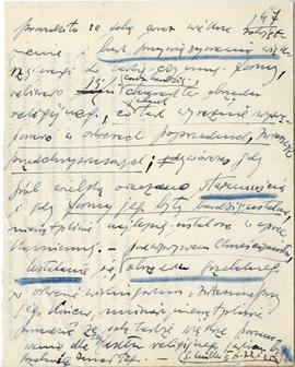 Rękopis trzech wykładów Józefa Żurowskiego pt. "Okres Wikingów w Skandynawji" z roku ak...