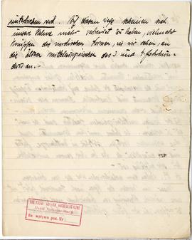 Brulion Józefa Żurowskiego zawierający zbiór luźnych kartek z notatkami w języku polskim i niemie...