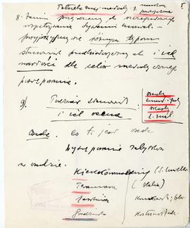 Rękopis jedenastu wykładów Józefa Żurowskiego pt. "Epoka bronzu ze szczególnem uwzględn. pod...