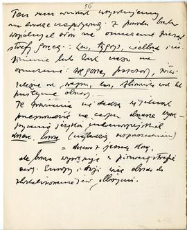 Maszynopis i rękopis trzynastu wykładów Józefa Żurowskiego na temat kultury megalitycznej  strona...