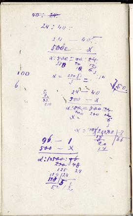 Notes nr 1 z okresu 29.06.1873 r.-24.09.1874 r.  Notatki odręczne Erazma Majewskiego z działaniam...