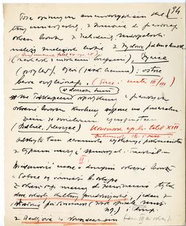 Rękopis dziewięciu wykładów Józefa Żurowskiego pt. "Osadnictwo przedhistoryczne w dorzeczu G...