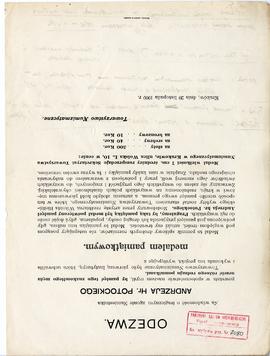 Odręczne notatki Józefa Żurowskiego na temat analogii do zabytków z Jakuszowic Małych  sporządzon...