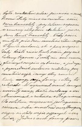 List od Marii Butrymówny do Erazma Majewskiego (rękopis)  strona 5