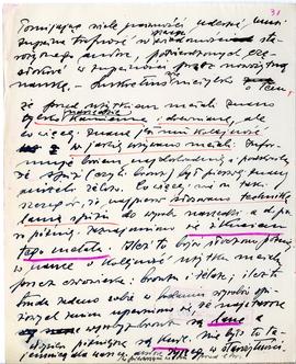 Rękopis wykładów Józefa Żurowskiego z zakresu archeologii przedhistorycznej  strona 57: "[…]...