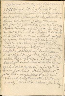 Notatnik nr 93 z odręcznymi notatkami Erazma Majewskiego z okresu od 06.06.1919 r. do 03.12.1919 ...