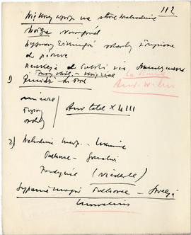 Maszynopis i rękopis trzynastu wykładów Józefa Żurowskiego na temat kultury megalitycznej  strona...