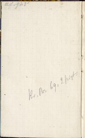 Notes nr 18 z wpisami odręcznymi  Erazma Majewskiego z okresu 01.04.1884 r.- 05.07.1884 r.  strona.