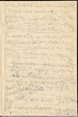 Notatnik nr 95 z odręcznymi notatkami Erazma Majewskiego z okresu od 30.12.1919 r. do 13.05.1920 ...