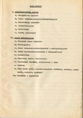 Państwowe Muzeum Archeologiczne w Warszawie. Sprawozdanie z działalności w roku 1980.  Maszynopis...