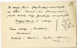 Rękopis jedenastu wykładów Józefa Żurowskiego pt. "Epoka bronzu ze szczególnem uwzględn. pod...