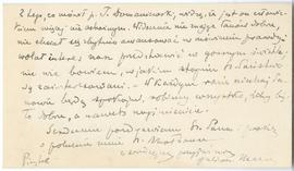 List od ks. Juliana Machlejda do Erazma Majewskiego (rękopis)  strona 2