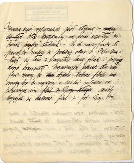 Brulion Józefa Żurowskiego pt. "Plastyka od Fidiasza począwszy" z odręcznymi notatkami ...