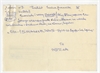 Rękopis - notatki Stefana Krukowskiego z dnia 24 VII [19]77 roku z kolekcji Muzeum Archeologiczne...