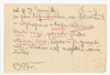 Rękopis - notatka Stefana Krukowskiego z 1927 roku  dotycząca znaleziska w torfie koło Nowej Wsi:...