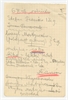 Rękopis - notatki Stefana Krukowskiego z X 1927 roku  dotyczące rozpoznania stanowiska Nożniów (N...