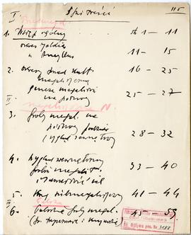 Maszynopis i rękopis trzynastu wykładów Józefa Żurowskiego na temat kultury megalitycznej  strona...