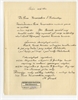 Rękopis pisma A. Gromka skierowanego do "Pana Konserwatora S. Krukowskiego" z dnia 20 I...