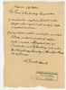 Rękopis pisma Andrzeja Gromka do prof. Stefana Krukowskiego z dnia 6 XII 1929 r.  : "zawiado...