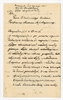 Rękopis pisma A. Gromka "Do Pana S. Krukowskiego Kustosza Państwowego Muzeum Archeologiczneg...