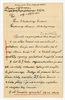 Rękopis pisma A. Gromka "Do Pana S. Krukowskiego Kustosza Państwowego Muzeum Archeologiczneg...
