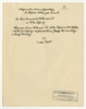 Rękopis-brudnopis pisma prof. Stefana Krukowskiego do Komendanta Posterunku P.P. w Wólce Lipowej ...
