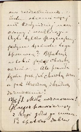 Notes nr 8 z okresu 12.02.1878 r .- 30.06.1878 r.Notatki odręczne Erazma Majewskiego dot. spraw o...